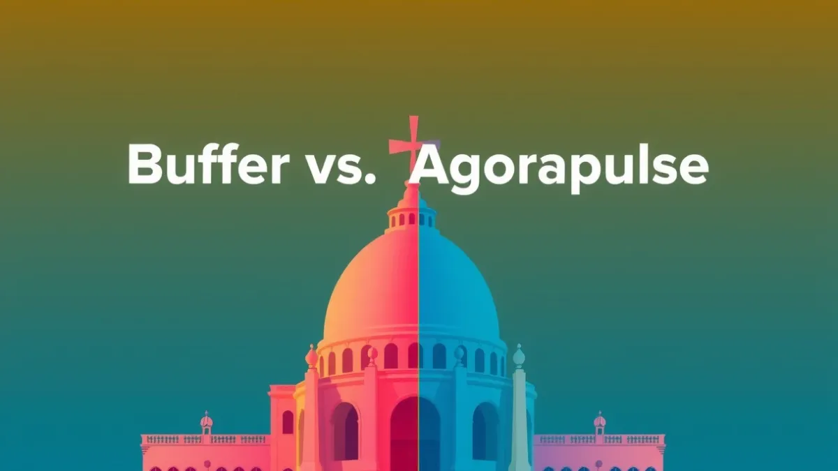 Buffer vs Agorapulse (2026): Qual é Melhor?