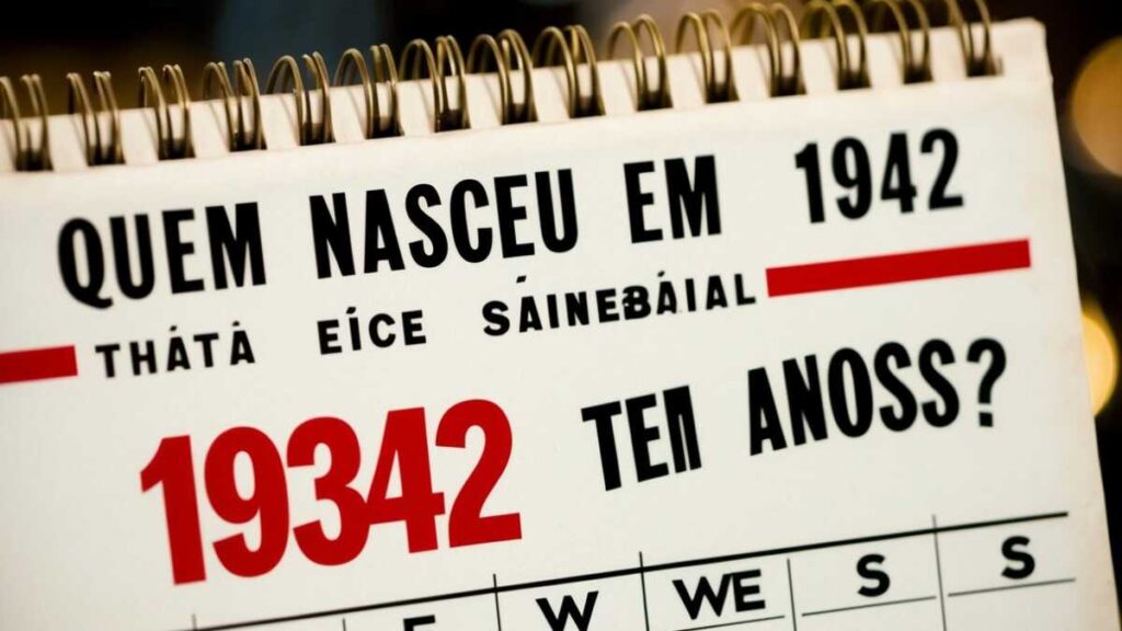 Quem nasceu em 1942 tem quantos anos? Descubra a idade em 2024