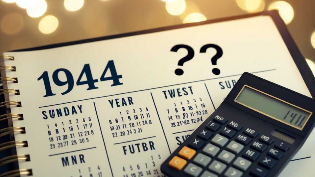 Quem nasceu em 1944 tem quantos anos? Descubra a Idade Atual em 2024