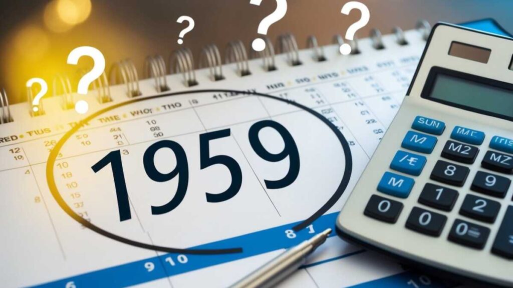 Quem nasceu em 1959 tem quantos anos? Descubra a Idade Atual
