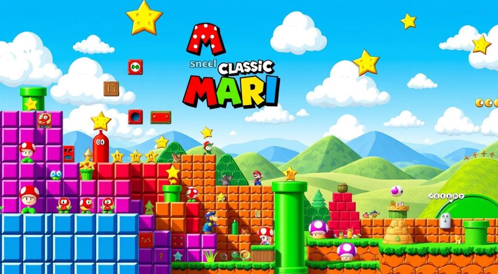 Jogos clássicos do Mario