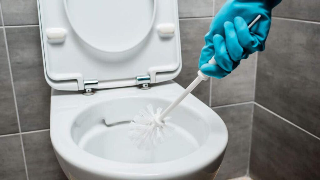 Método eficaz para limpar vaso sanitário de forma prática -