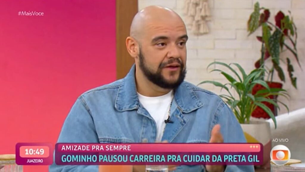 Gominho comenta sobre a morte de Preta Gil e impacta fãs -