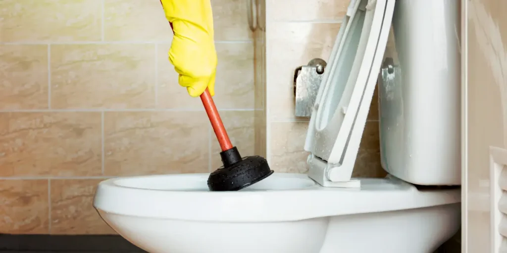 O que fazer quando o vaso sanitário entope