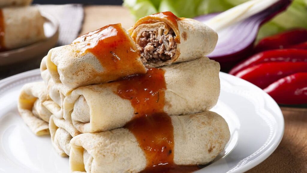 Panqueca sem farinha para um café da manhã saudável -