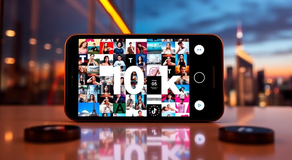 10k de seguidores no TikTok grátis