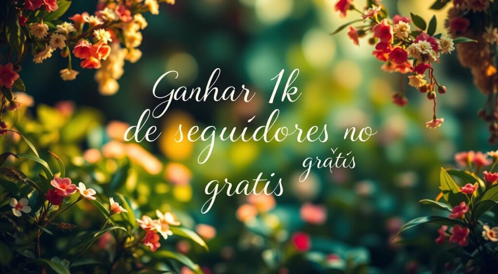 Ganhar 1k de seguidores no Instagram grátis