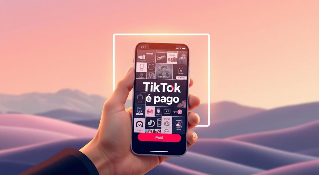TikTok é pago