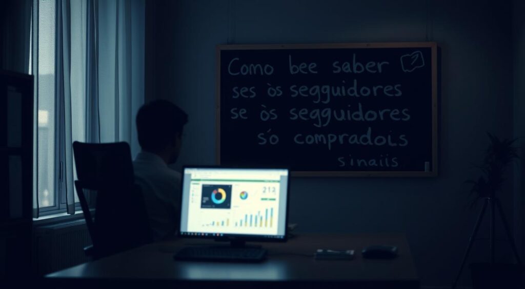 como saber se os seguidores são comprados