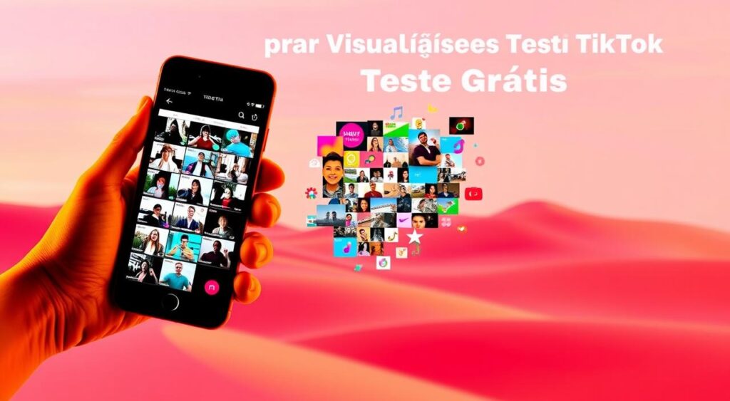 comprar visualizações tiktok teste grátis
