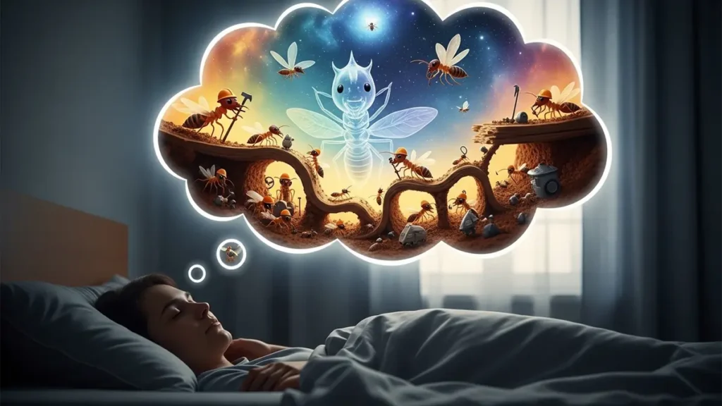 O que significa sonhar com cupim