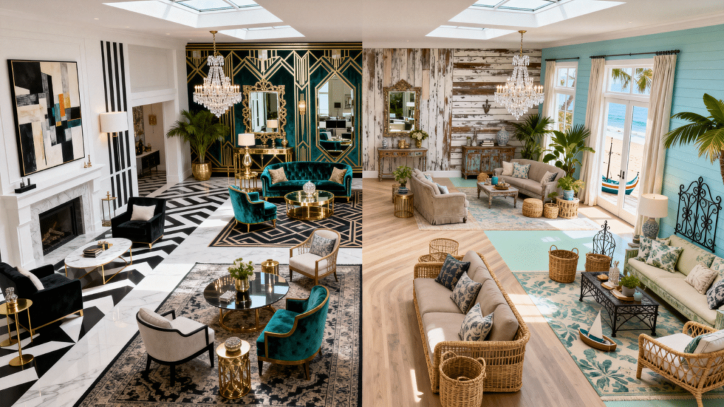 Estilos de decoração acessíveis para qualquer casa