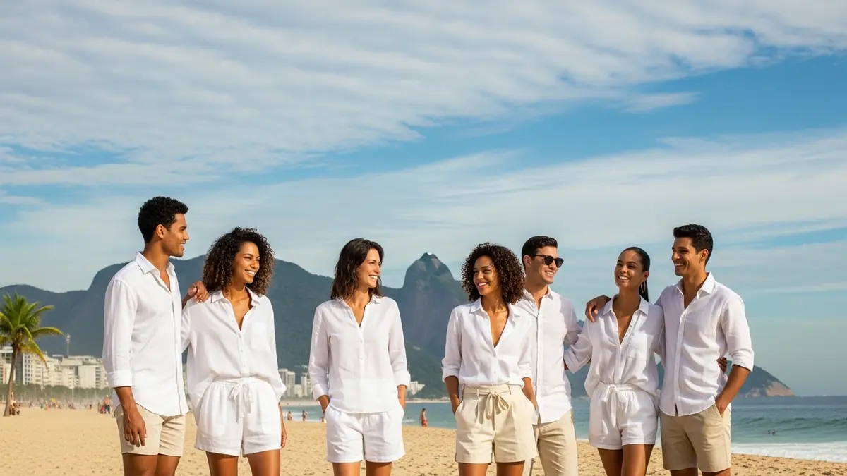 Dua Lipa adota truque de estilo com camisa branca no Rio
