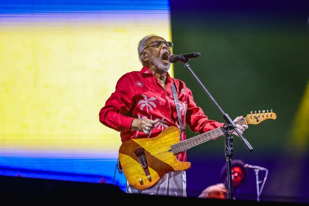 Gilberto Gil confirma data do último show da turnê Tempo Rei