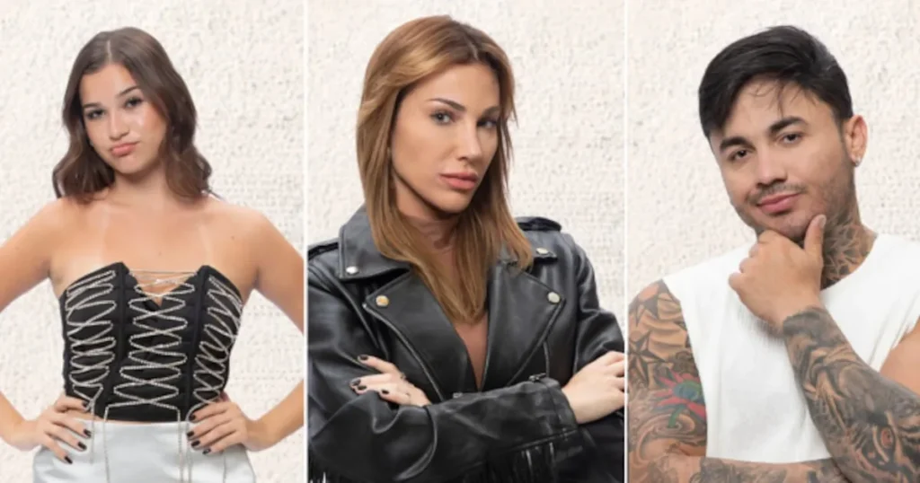 Duda Wendling, Maria Caporusso e Wallas Arrais na Roça de A Fazenda 17