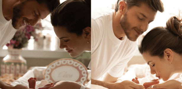 Nasce Clara, primeira filha do casal famoso