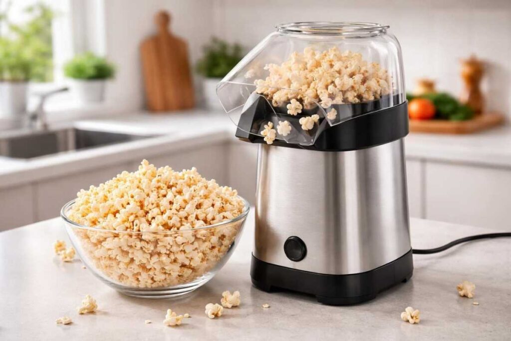 Pipoqueira elétrica: rapidez e diversão para preparar pipoca sem complicações