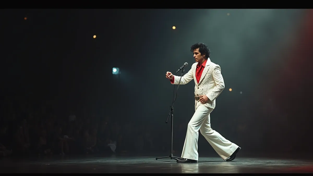 Como o filme sobre Elvis Presley comparado ao do Michael Jackson