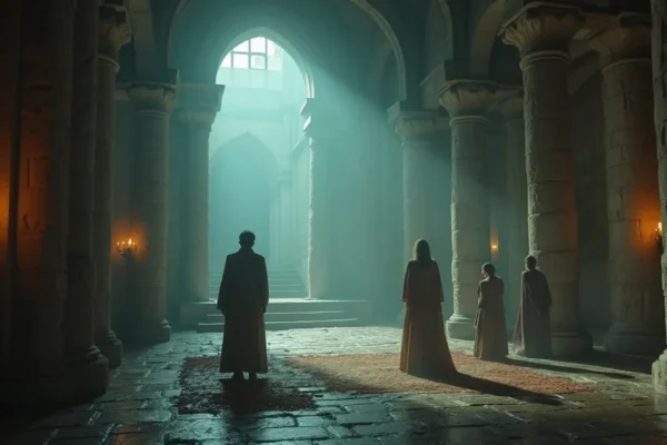 Como os cenários de filmes medievais são construídos hoje