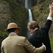 Morte de Sherlock Holmes é recriada nos Alpes Suíços
