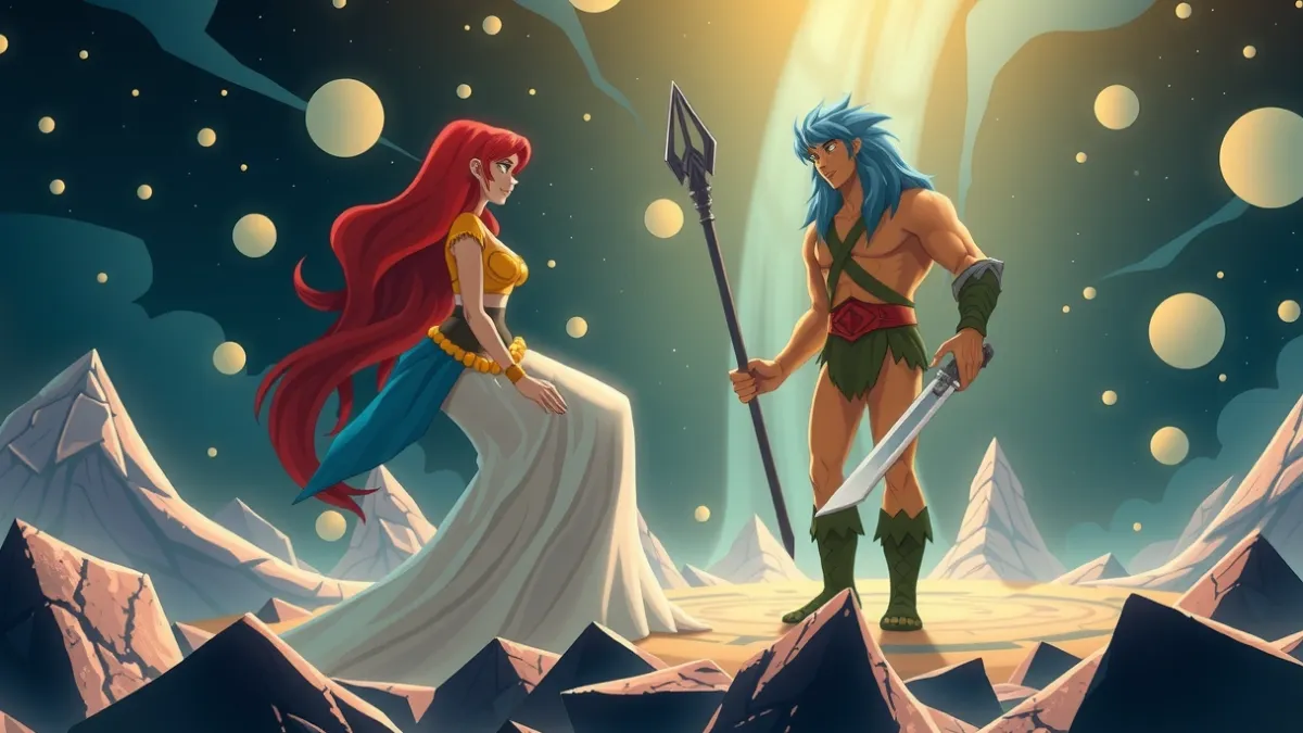 A relação entre os desenhos de He-Man e She-Ra no universo