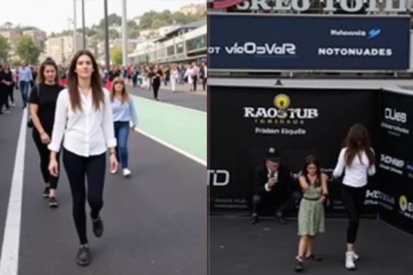 Kelly Piquet é elogiada com Max Verstappen em Mônaco